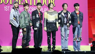 Group photos from media showcase of BOYNEXTDOOR's 1st mini album 'WHY..'