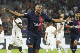 음바페 2골 파리 생제르맹, 2연승으로 2위 도약…이강인은 결장