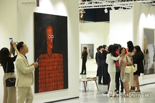 Luxury fashion brands blend into bustling Korean art scene