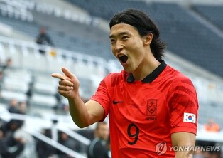 축구 국가대표 조규성, 리그 4호골 폭발…팀은 2-2 무승부