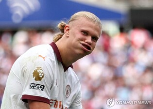 홀란 3경기 연속골…맨시티, 웨스트햄 꺾고 개막 5연승