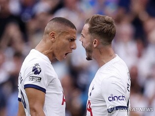 "히샤를리송의 축구, 여전히 환상적"…먹튀 논란 잠재운 부활포