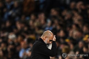 과르디올라 감독 "실바도 부상…수 주간 결장할 것"