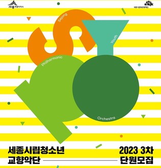 [세종소식] 시립청소년교향악단 신규 단원 14명 모집