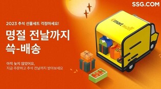 "아직 늦지 않았어요"…SSG닷컴·G마켓, 명절선물 당일배송