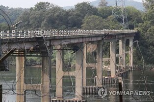 출입 통제 7년 만에 파주 리비교 임시 개통