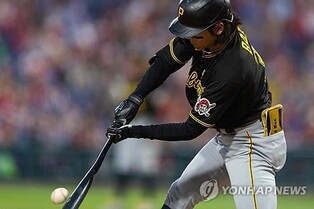 하루 쉬고 1번 복귀한 배지환, 5타수 1안타…타율 0.237