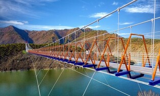 옥천 장계리에 국내 최장 411ｍ 출렁다리 놓는다