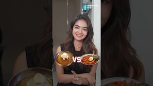 Indian Actress Anushka Sen's favorite Korean food????