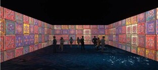 '미디어 파사드'로 보는 전혁림·확장현실로 즐기는 진해 경화역