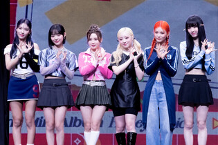 Individual and group photos from media showcase of Lightsum's second mini album 'Honey or Spice'