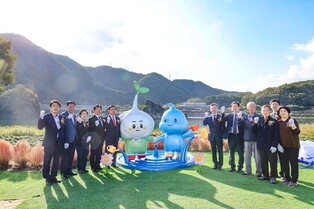 단양 도담정원, 새 관광 랜드마크 부상…조형물도 설치