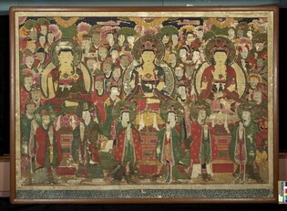 원주 구룡사 대표 문화재 '삼장보살도' 미디어아트로 재탄생