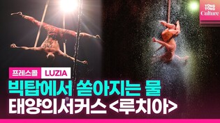 '믿기지않는 광경' 태양의서커스 '루치아' 2023 프레스콜 하이라이트 ㅣ최초 '물' 도입한 태양의서커스 아트의 정점