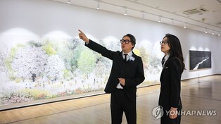 전남수묵비엔날레 관람객 40만명 돌파…오는 31일 폐막