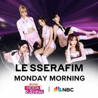 (LEAD) Le Sserafim to appear on NBC's 'Today' show