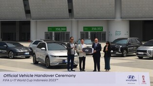현대차, U-17 월드컵 인도네시아 후원…운영차량 148대 전달