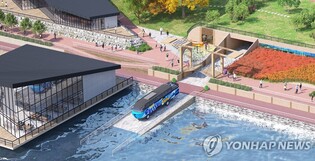 부산 수영강·광안대교 누비는 수륙양용버스 이달 시범 운행