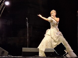 Soprano Sumi Jo performs in Brussels to promote S. Korea's World Expo bid