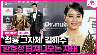 ????'청룡 그 자체' 김혜수(Kim Hyesoo), 탄성 터져나오는 피날레 드레스???? ｜제44회 청룡영화상 레드카펫｜Blue Dragon Film Awards Red Carpet