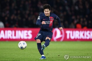 이강인, PSG 첫 UCL 선발 출전 경기서 무난한 평점