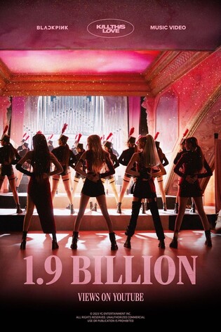 BLACKPINK's 'Kill This Love' music video tops 1.9 bln YouTube views