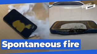 Battery fire turns iPhone 13 into becomes humidifier