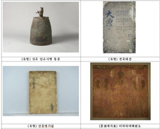 부산시, 상주 안수사명 동종 등 6건 지정문화재 등록