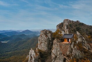 [픽! 해남] 달마산 도솔암…"하늘끝 암자에 겨울이 깃드네"