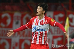 즈베즈다 황인범, 3경기 연속 공격포인트…팀은 4-1 대승