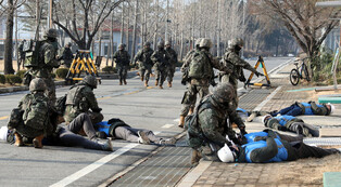 Anti-drone drill