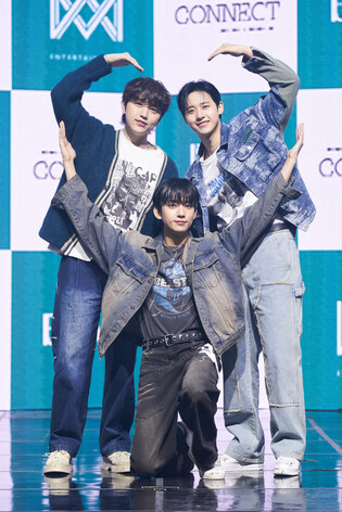 Photos of B1A4 during media showcase of 8th mini album 'Connect'