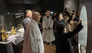 '산속에 피어난 이야기' 평창 오대산 월정사 특별전 개막