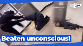 Teenager charged for beating up 60-something security guard
