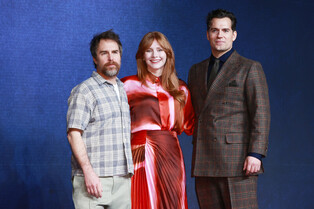 Photos from publicity event of upcoming movie 'Argylle'