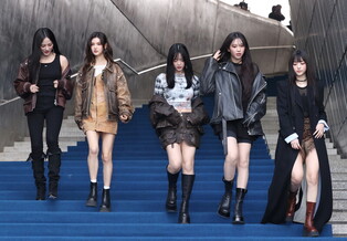 Photos of NewJeans from '2024 F/W Seoul Fashion Week'