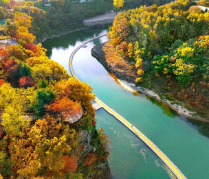 [Yonhap Imagine] Enjoying Contemplation on the Threshold of Autumn and Winter: Cheolwon