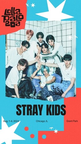 Stray Kids to headline U.S. Lollapalooza music fest