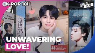 Jimin's fans celebrate 'FACE' 1st anniversary, 100th day of army enlistment with various events
