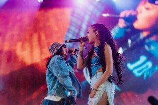 Tiger JK, Yoon Mi-rae, Bibi Beam at Coachella Stage