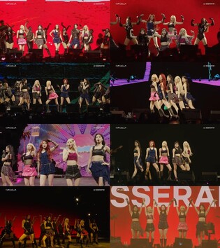 Le Sserafim partakes in second day of Coachella Valley Music and Arts Festival