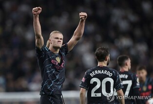 토트넘 UCL 못간다…맨시티, 홀란 멀티골로 2-0 승리 EPL 선두로