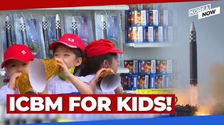 N. Korea's state TV promotes "monster missiles" for kids