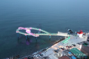 밤바다 보며 먹고 마시고…동해 '핫플' 해랑전망대 야시장 운영