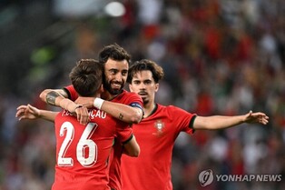 '호날두 결장' 포르투갈, 핀란드 4-2 격파…페르난드스 멀티골