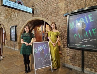 '원조 마리퀴리' 옥주현·김소향 "英 진출 감격…자부심 느껴요"