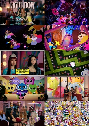 뉴진스, 일본 데뷔 싱글 수록곡 '라이트 나우' MV 선공개