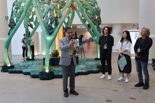 도심에 활력을…광주 폴리 신작 '에어 폴리'·'이코 한옥' 공개