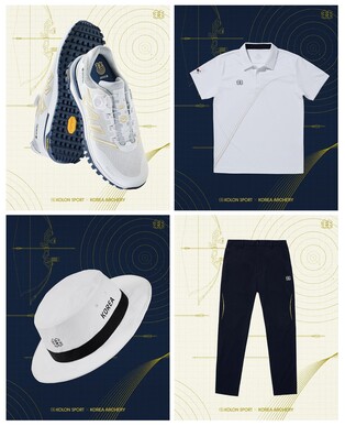 코오롱FnC, 파리 올림픽 출전 양궁 선수단 유니폼 지원