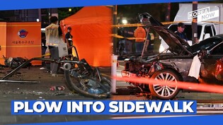 9 dead as car mows down pedestrians on busy sidewalk in downtown Seoul